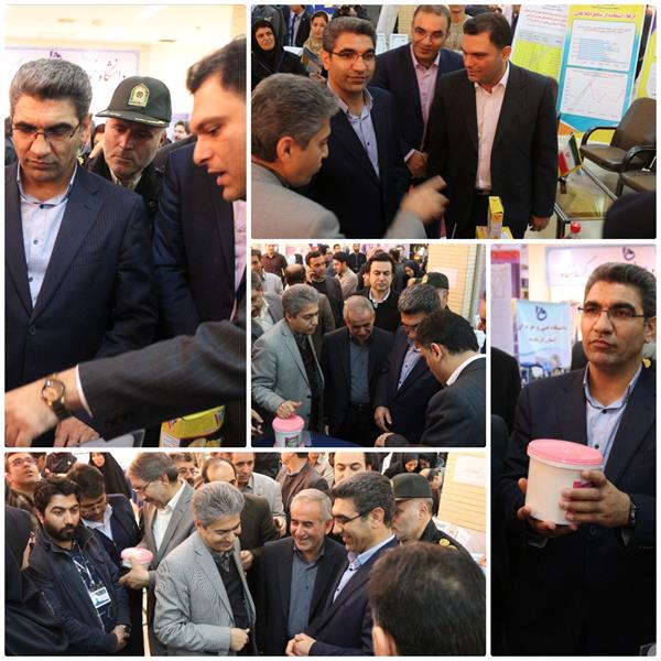 نمایشگاه دستاوردهای پژوهش و فناوری و فن بازار کرمانشاه افتتاح شد.