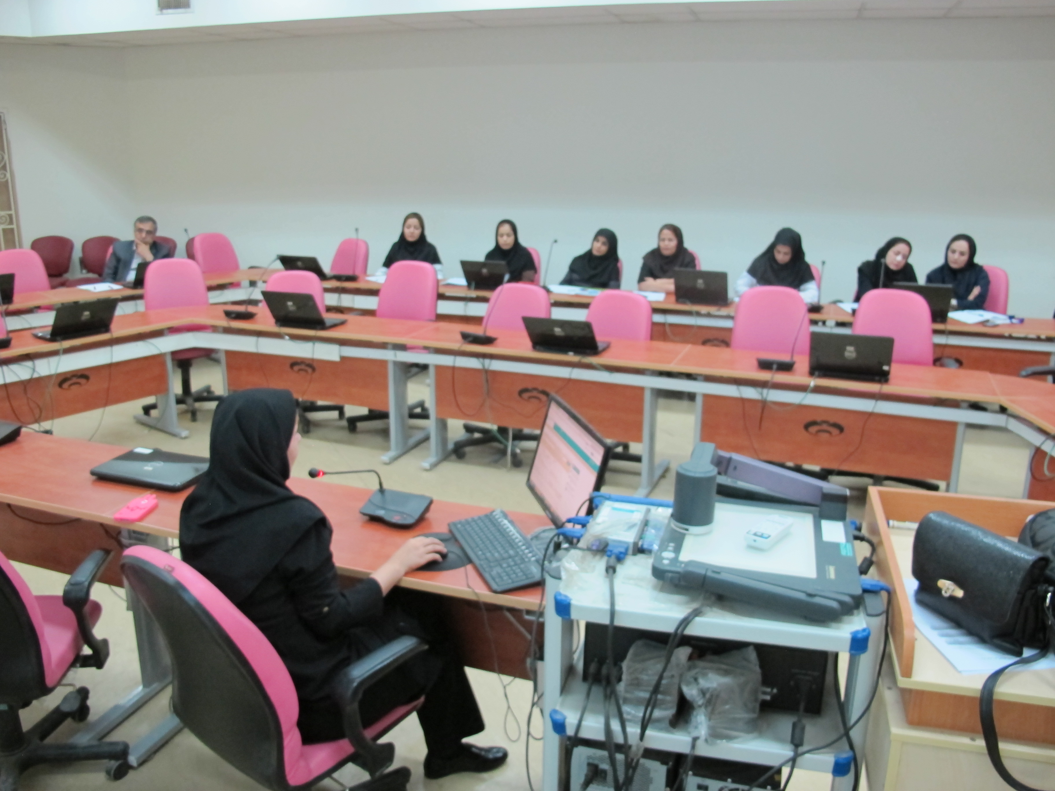 کارگاه آموزشی منابع الکترونیکی برگزار در مرکز آموزشی درمانی امام رضا(ع)