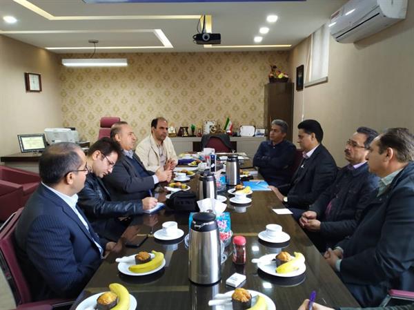 برگزاری جلسه همکاری با شرکت آب و فاضلاب استان و شرکت سهامی آب منطقه ای