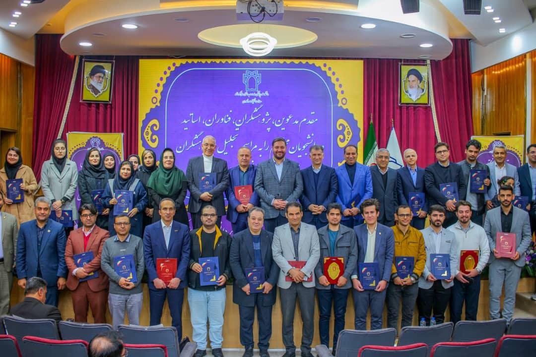گزارش تصویری مراسم تجلیل از پژوهشگران و فناوران برتر دانشگاه